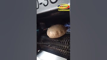 Demo In Automatic Roti / Chapati Making Machine | Full Setup Roti Maker | Fully Cooked Chapati mach