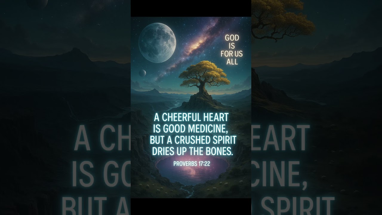 ✨ A Cheerful Heart Is Good Medicine ✨