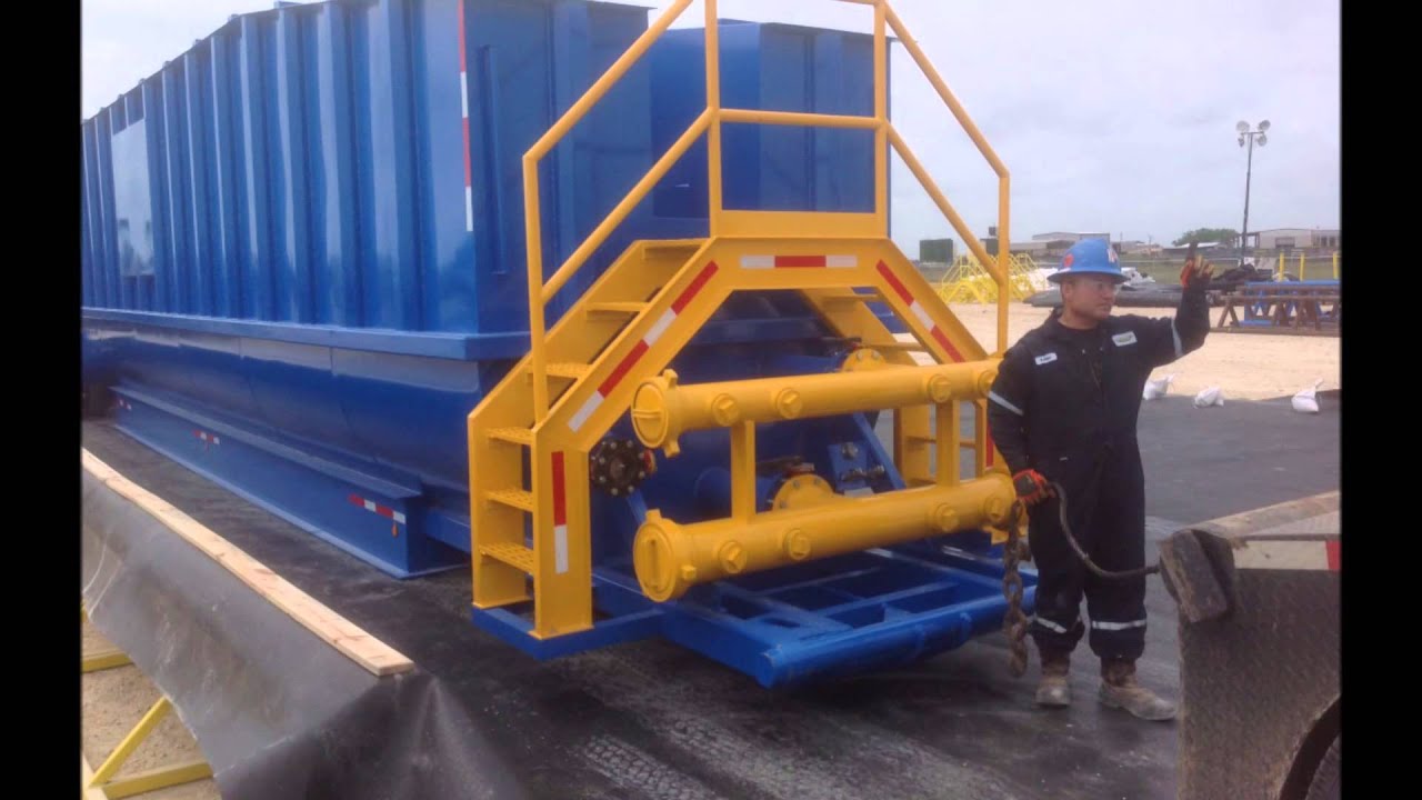 Spill Containment with Frac Tanks Berm Job Process MW Rentals