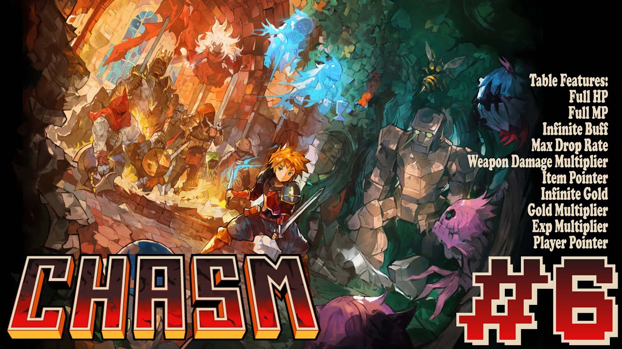 CHASM Gameplay + CHEAT ENGINE | [#6]