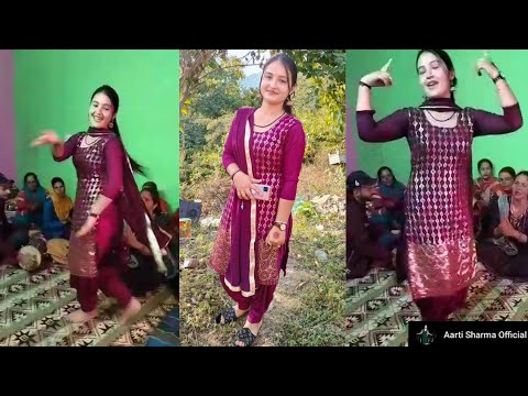 Tum dil ki dhadkan me rehte ho dance  Mahila sangeet dance  Pudua dance  Himachali dance 