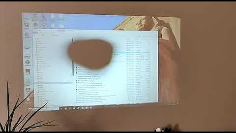 VIVIBRIGHT F30 LCD Projector black spot BAD !!!!