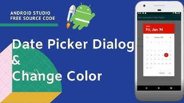 [FREE SOURCE CODE] Multi Date Picker Dialog, Change Color Date Picker  - Android Studio #4