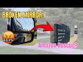 RV Travel Chaos! Broken Mirror Before the Border!