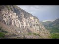 La ville troglodyte de vardzia en gorgie