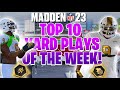 MADDEN 23 TOP 10 YARD PLAYS OF THE WEEK! CRAZIEST PLAY EVER! EPISODE 1!