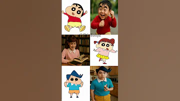 Crayon Shin Chan Real Life Shin Hiroshi Misae Nene Kazama Himawari Nohara Shorts Shinchan 