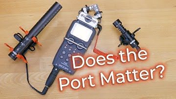 Enhancing Audio Quality: Zoom H5 with 3.5mm Mini Jack Mic - XLR Adapter vs Built-In Port