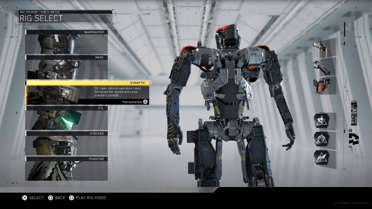 All Six Infinite Warfare Beta Rig videos - YouTube