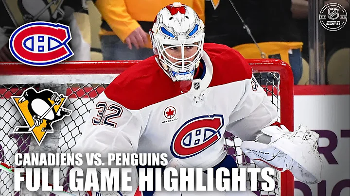 Montreal Canadiens vs. Pittsburgh Penguins | Full Game Highlights | ESPN NHL