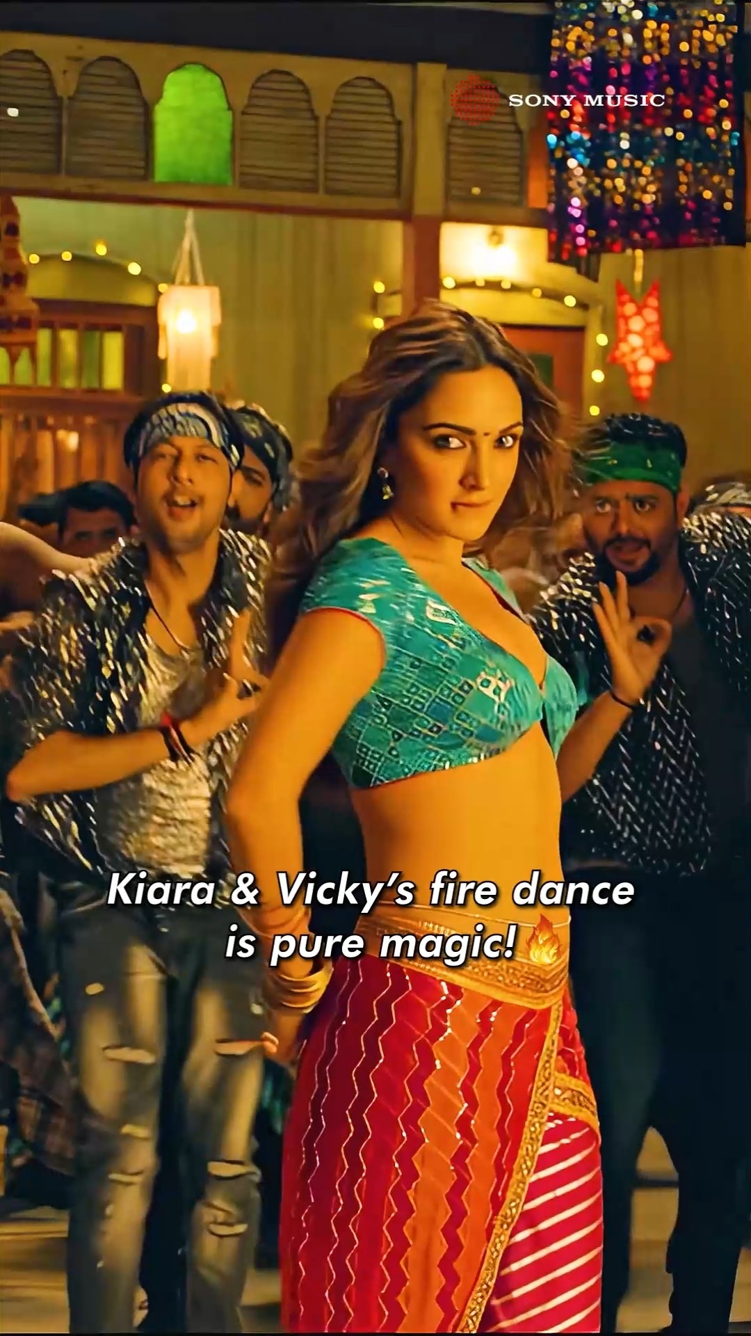 Electric, energetic, and unforgettable ⚡? #kiaraadvani #vickykaushal #sachinjigar