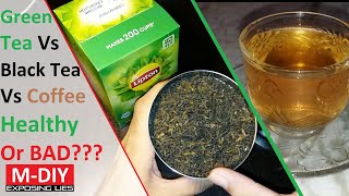 緑茶対紅茶対コーヒー|緑茶は健康か悪いか？ |リプトングリーンティー[ヒンディー語]