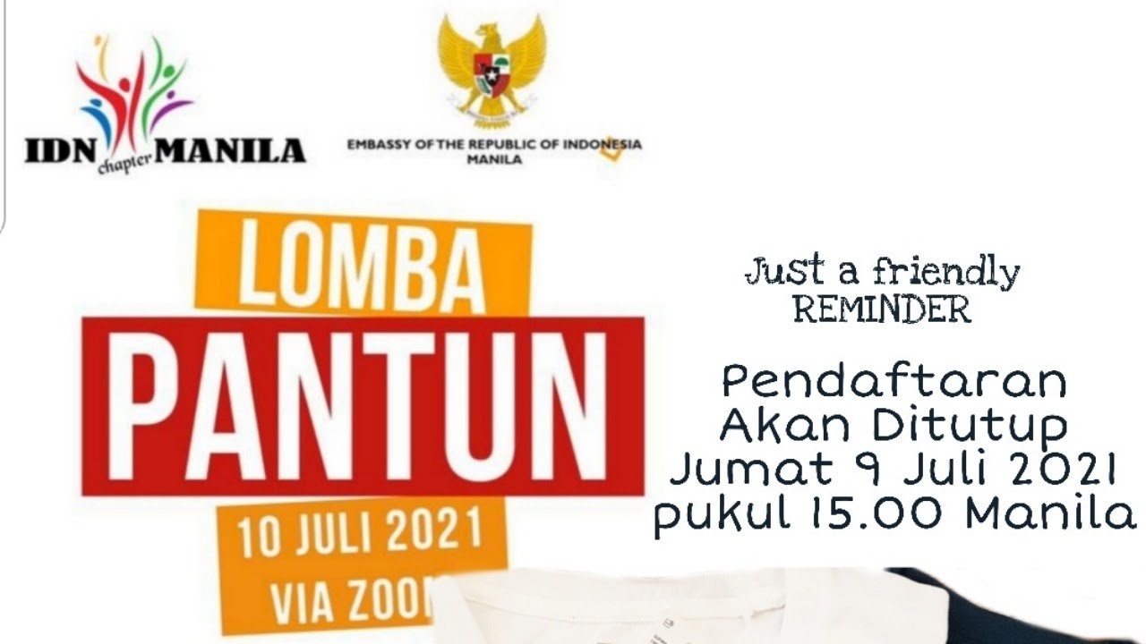 Lomba Pantun HUT RI ke-76 - YouTube