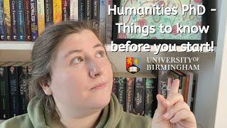 So You Want to do a Humanities PhD?