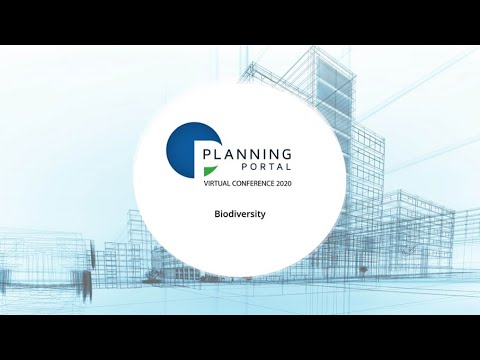 Planning Portal Virtual Conference 2020 - Biodiversity - what, where, how?