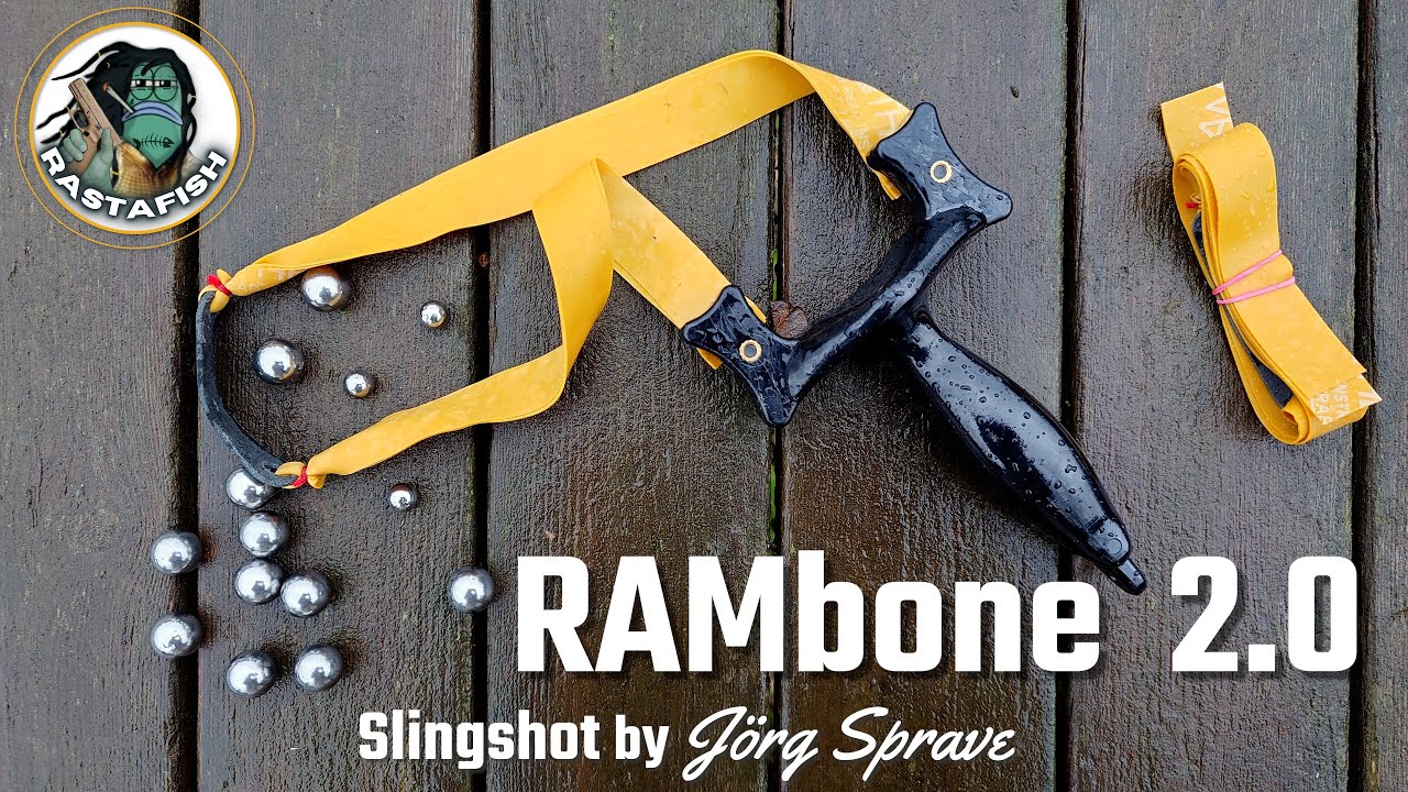 RAMbone 2.0 Slingshot by Jörg Sprave Showcase & Test YouTube