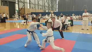 Arhan Kumite Round 3 Win Karate National Championship 2019