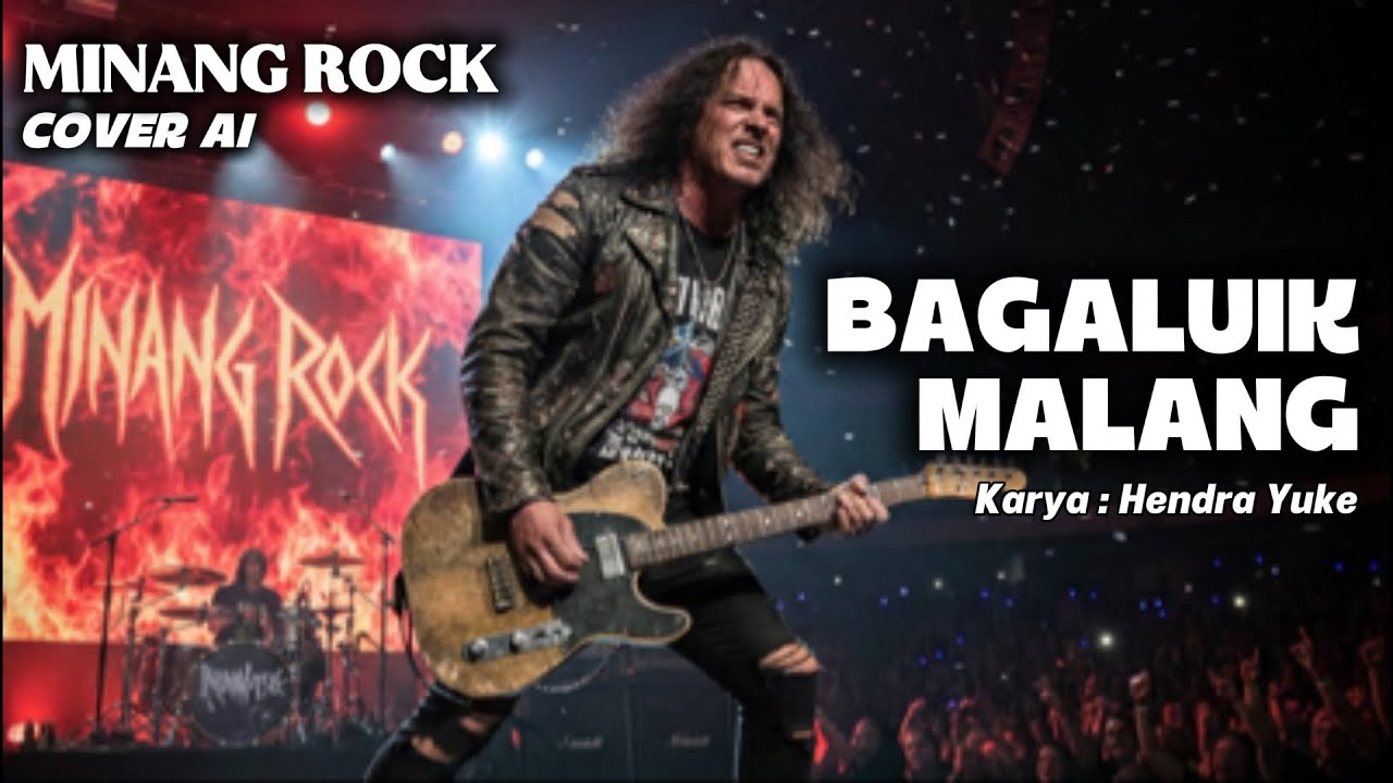 BAGALUIK MALANG [COVER MINANG ROCK AI]