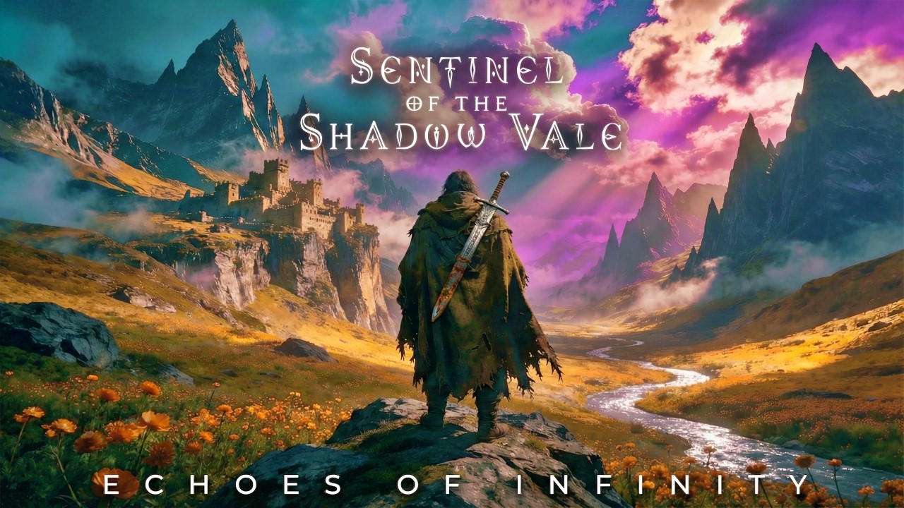 Sentinel of the Shadow Vale | Fantasy Celtic Ambience | Relaxing Music [No Ads]