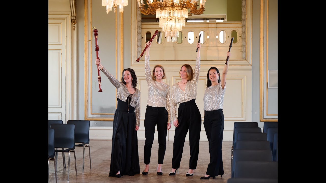 Woodpeckers Recorder Quartet - Mikkels Rejse - YouTube