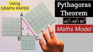 Maths Model | Pythagoras Theorem | Pythagorean Theorem | Maths Activity | Maths project