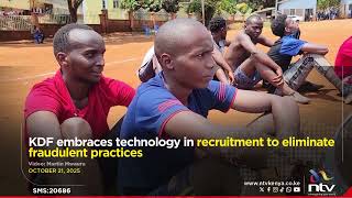 Kdf Embraces Technology In Recruitment To Eliminate Fraudulent Practices
