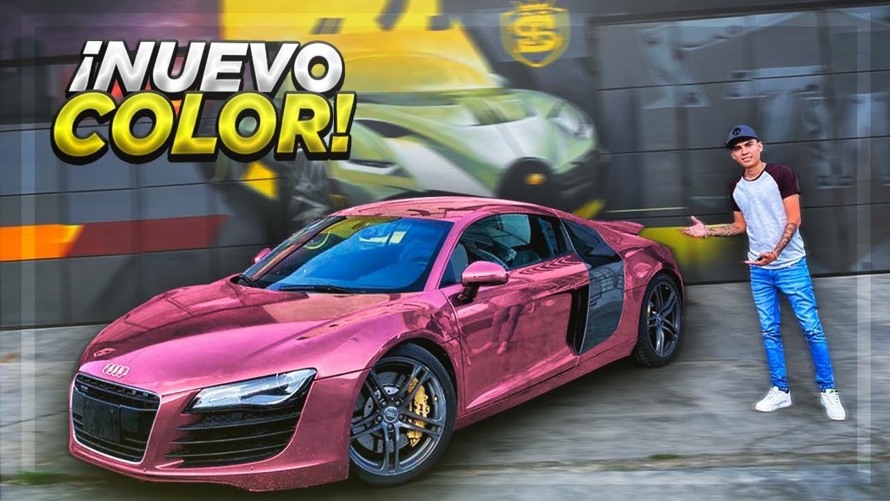 EL NUEVO COLOR DE MI AUDI R8.. | ManuelRivera11