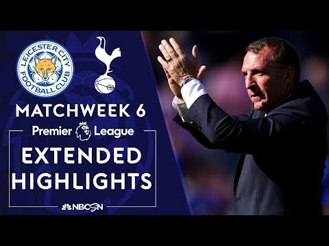 Leicester City v. Tottenham | PREMIER LEAGUE HIGHLIGHTS | 9/21/19 | NBC Sports