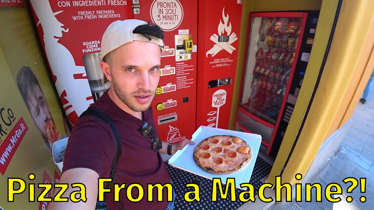 Я попробовал НОВЫЙ автомат по продаже пиццы в Риме