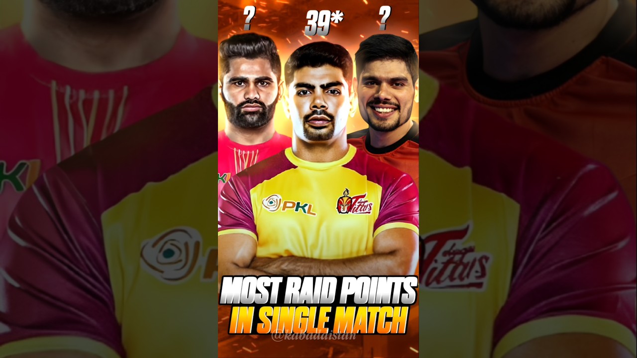 Top 5 Highest Individual Scores In PKL History 