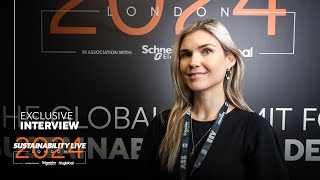 Exclusive Interview with Sophie Graham at Sustainability LIVE London 2024