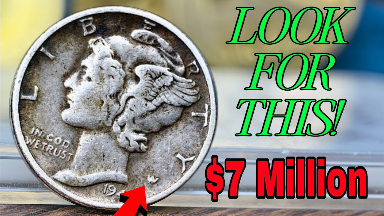 Most Expensive silver mercury One Dime Coins are sold for just $386,000 each Rare Dime to look for!