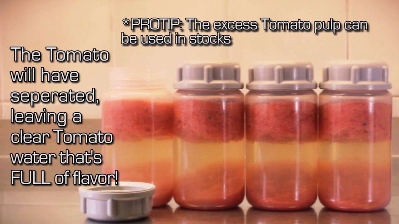 CLEAR BLOODY MARY TOMATO JUICE CENTURION CENTRIFUGE