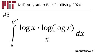 MIT Integration Bee Qualifying 2020 - Problem #3 (U-substitution)
