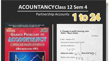 WB Class 12 Sem 4 Basu Dutta Solutions Accountancy