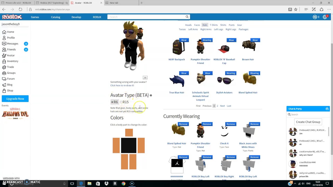 How To Get Block Body On Roblox 2016 - 