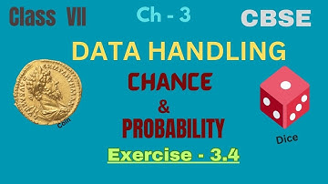Exercise 3.4 | Chapter 3 | Class 7 | Data Handling | Maths |