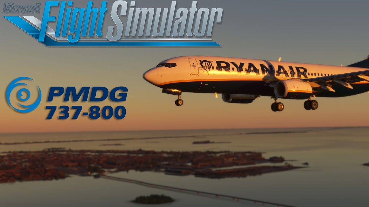 FULL FLIGHT | PMDG 737-800 | Ryan Air | Catania - Venice | MSFS - YouTube