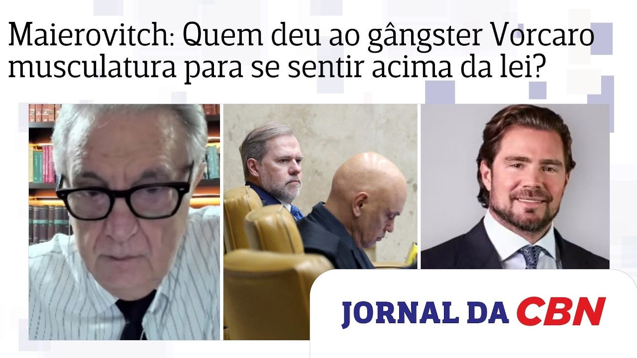 Maierovitch: É preciso saber quem deu musculatura ao gângster Vorcaro para se sentir acima da lei