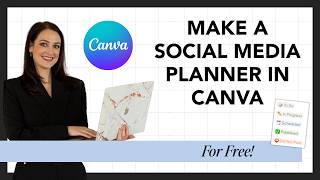 How to create a social media content planner using Canva Sheets - for free