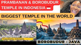 PRAMBANAN & BOROBUDUR TEMPLE | BIGGEST TEMPLE IN THE WORLD | JAVA, INDONESIA 🇮🇩 [ REACTION ]