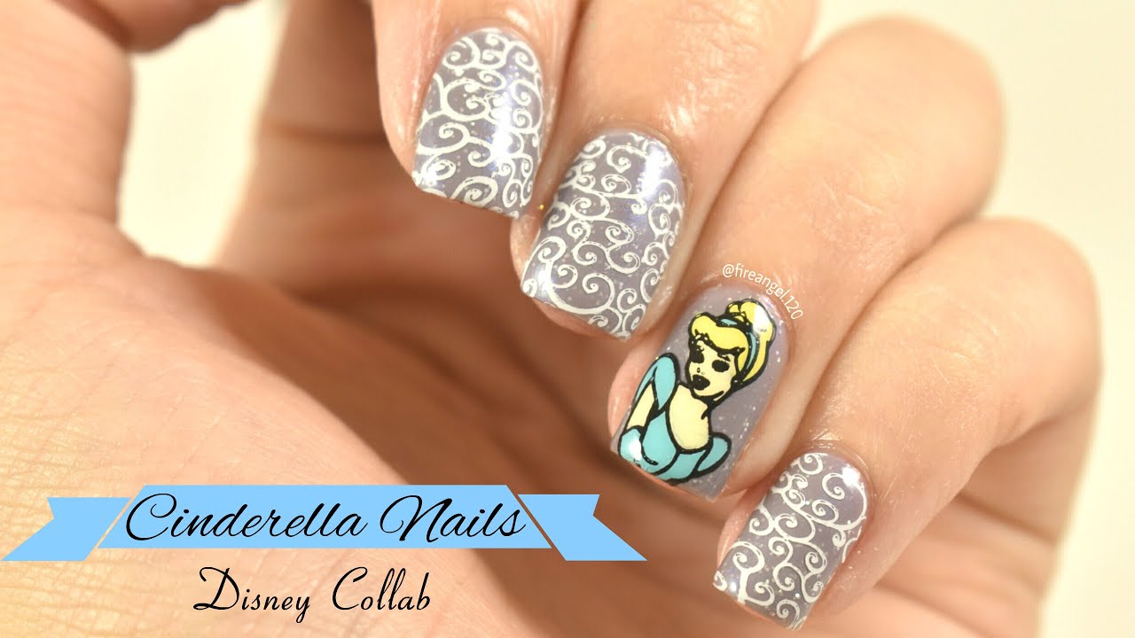 6. Gelish Cinderella Nail Art Tutorial - wide 7