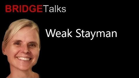 Weak Stayman