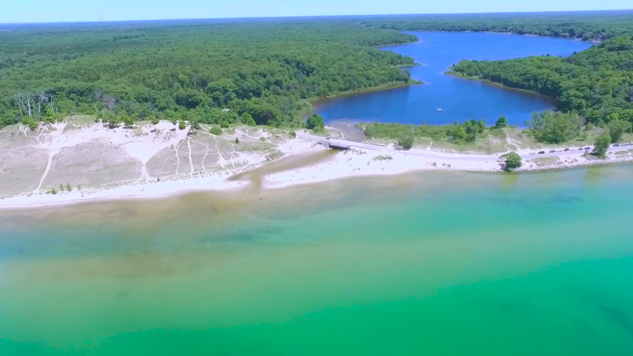 Duck Lake Lake Michigan YouTube
