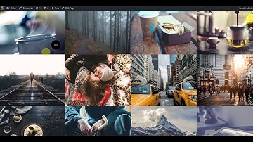How to create Gallery layouts - Photo Fullscreen WordPress Theme – Flicker
