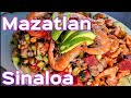 Mariscos en Mazatlan Sinaloa así los preparan #mariscos #comida #camarón #atún #pulpo #Mazatlan #cr7