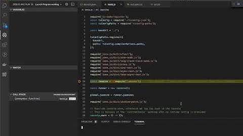 A quick steps about debugging @ngrx unit test code.