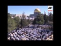 ISRAEL: RAMADAN: 200,000 MUSLIMS ATTEND PRAYERS AT AL-AQSA MOSQUE