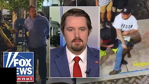'VIOLENT!': Journalist attacked by ‘peaceful’ protesters SLAMS officials#fox #usanewstoday #foxnews