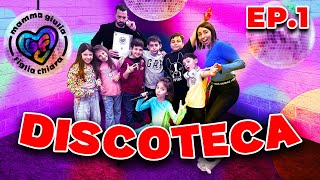 APRIAMO UNA BABY DISCOTECA IN CASA NOSTRA CON I NOSTRI AMICI, EPISODIO 1. FIGLIACHIARA E' CONTENTA!